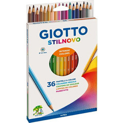 Giotto Stilnovo Intense Colors Ξυλομπογιές Σετ 36τμχ