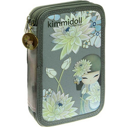 Graffiti Kimmidoll Κασετίνα Γεμάτη με 2 Θήκες Γκρι 163331