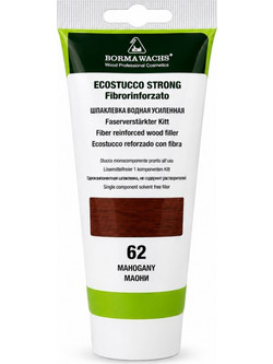 BORMA WACHS Ecostucco Strong 62 Μαόνι Ξυλόστοκος Νερού Ινοενισχυμένος 250gr