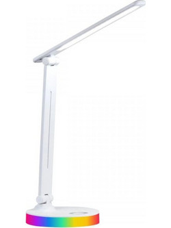Φωτιστικό Γραφείου LED 6W Λευκό CCT με Touch Switch RGB και Dimmer