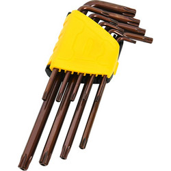 DELI σετ κλειδιά Torx DL230707G σε σχήμα L, T10-T50, 9τμχ