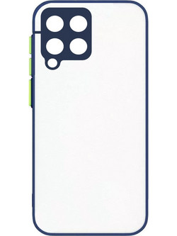 Powertech Milky Back Cover Blue (Samsung Galaxy A42 5G)