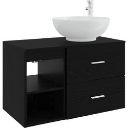 vidaXL Σετ Έπιπλο Μπάνιου με Νιπτήρα 3403913