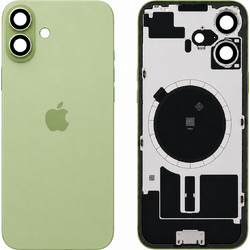Πίσω Γυαλί με Ατσάλινη Πλάκα με Μαγνήτες MagSafe & Camera lens για iPhone 17 - Sage
