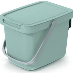 SYSTEMA Q collect ΑΝΟΙΧΤΟ ΠΡΑΣΙΝΟ ΠΛΑΣΤΙΚΟΣ ΚΑΔΟΣ 6LT 27Χ19Χ20ΕΚ 562087