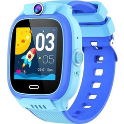 ACP Παιδικό Smartwatch με GPS και Καουτσούκ/Πλαστικό Λουράκι SW36 Μπλε