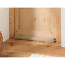 Αεροστόπ Πόρτας Wooly Douceur d'interieur με διαστάσεις 80x10cm - Beige