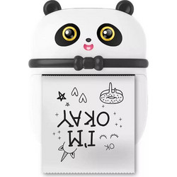 Mini printer Εκτυπωτής Θερμικός για Φωτογραφίες με Bluetooth Λευκό / Μαύρο