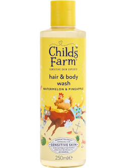Childs Farm Sensitive Organic Sweet Orange Παιδικό Φυτικό Σαμπουάν & Αφρόλουτρο για Επανόρθωση 250ml