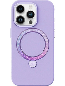 Joyroom Dancing Circle Back Cover Purple (iPhone 14 Pro)