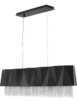 Hinkley Zuma Κρεμαστό Φωτιστικό Οροφής Satin Black HK-ZUMA-ISLE-SBS