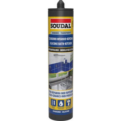 ΣΙΛΙΚΟΝΗ ΑΝΤΙΜΟΥΧΛΙΚΗ ΔΙΑΦΑΝΗ 280ml Soudal (230825)