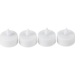 Beauty Home Σετ 4 Ρεσώ LED Λευκά O3,5 cm