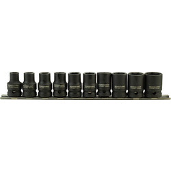 BORMANN Pro BHT7703 Σετ Καρυδάκια Αέρος 1/2'' , 8,10,11,1213,14,15,17,19,21mm, 10τεμ