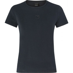 PINKO T-SHIRT BUSSOLOTTO ΜΑΥΡΟ