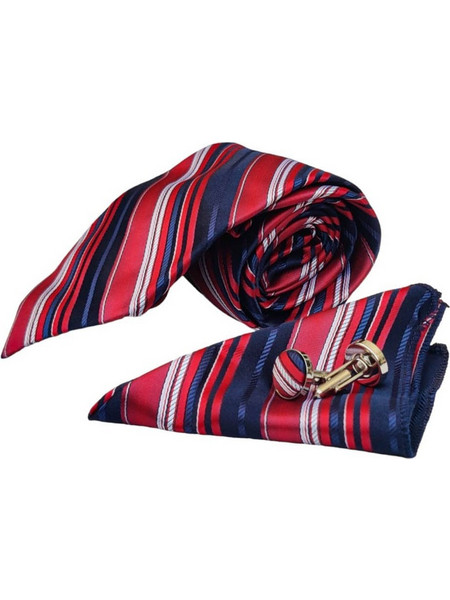 Σετ Γραβάτα με Ποσέτ red Blues