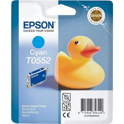 Epson T0552 Cyan Μελάνι Εκτυπωτή Inkjet C13T055240