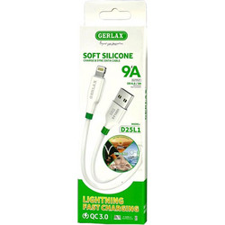 Gerlax USB-A to Lightning Cable 1m White D25L1
