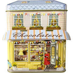 Κουτί Μεταλλικό Μαγαζί Chocolaterie 12x7.5x15