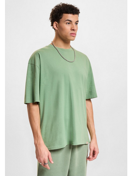 DEF T-Shirt green washed