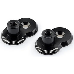 ΑΝΤΑΠΤΟΡΕΣ ΜΑΡΣΠΙΕ RELOCATION BRACKETS BLACK UNIVERSAL 3838N | PUIG