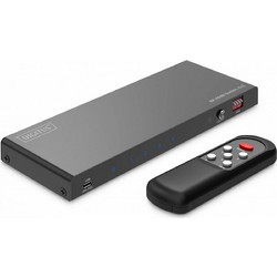 Switch HDMI Digitus (DS-55335) - 4 Ports - 8K/60Hz - 48 Gbps - Με remote control DS-55335