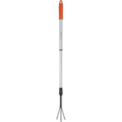 Τηλεσκοπικός Καλλιεργητής Χειρός Black & Decker Ατσάλινος με 3 Δόντια 77-112 cm Black/Orange 871125223526