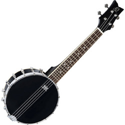 ORTEGA OUBJ100-SBK Banjolele Series Ukulele Banjo με Θήκη