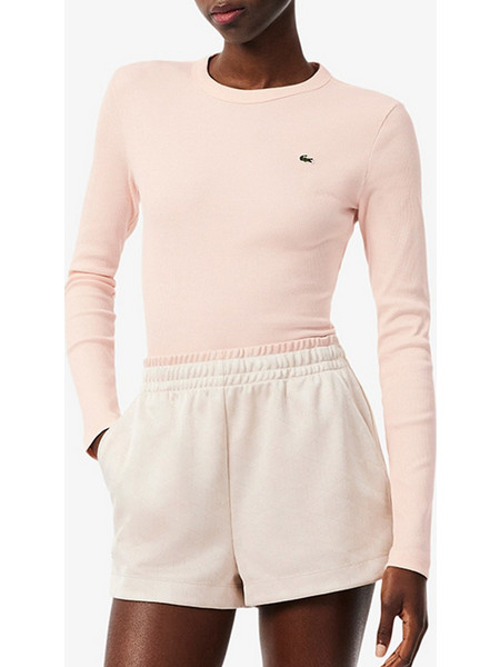LACOSTE ΜΠΛΟΥΖΑ ΜΜ TEE-SHIRT LS 3TF1692-N6I LightPink