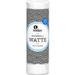 Today Baumwollwatte 100g - Μαλακό Απορροφητικό Βαμβάκι για Καθημερινή Περιποίηση, Υγιεινή & Καλλυντικά
