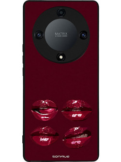 Sonique Diva Series Θήκη (Honor Magic5 Lite 5G) με Σχέδιο «Κόκκινα Χείλη»