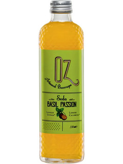 OZ Soda Basil Passion 330ml OZ Artisanal Beverages