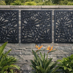 Πάνελ Διακόσμησης Τοίχου Strelitzia 57 x 57 εκ