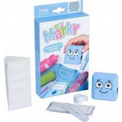 Colop DIY Marky Σφραγίδα Ονομάτων όλες τις Επιφάνειες με Ελληνικό Αλφάβητο (Γαλάζια)