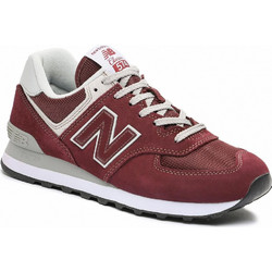 New Balance 574 Ανδρικά Sneakers Μπορντό ML574EVM