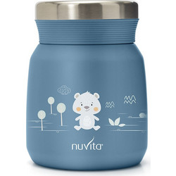 Nuvita Βρεφικό Θερμός Φαγητού Ανοξείδωτο Powder Blue 300ml