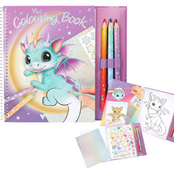 Ylvi - Lucky Dragon Colouring Book (0413797) - Toys