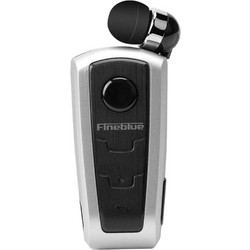 Fineblue F910 Ακουστικό Bluetooth In Ear Πέτου Silver