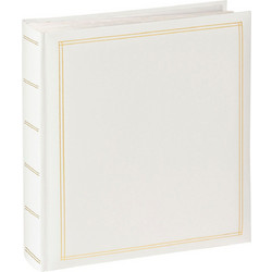 Walther Monza White Self-Adhesive Notebook 33x34 cm, 100 Pages - SK127W