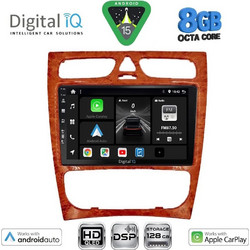 Digital IQ BXF 18402CH_CPAA W203 Ηχοσύστημα Αυτοκινήτου 9" & GPS