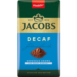 Jacobs Χωρίς Καφεΐνη Decafeine Καφές Φίλτρου Αλεσμένος 250gr