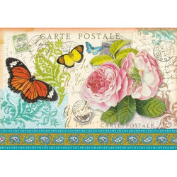 Stamperia Ριζόχαρτο Decoupage 48x33cm Πεταλούδα