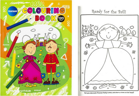 ΒΙΒΛΙΑ ΖΩΓΡΑΦΙΚΗΣ CENTRUM COLOURING BOOK 210x285 (120 σελ.)