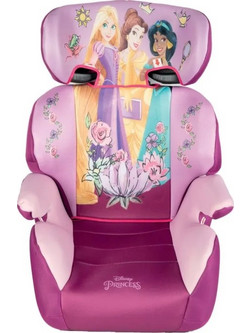 Princess Rapunzel - Belle - Jasmine Κάθισμα Αυτοκινήτου Booster 15-36kg Pink