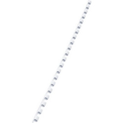 ΣΠΙΡΑΛ ΠΛΑΣΤΙΚΑ 6mm - 100τεμ 25φ. WHITE