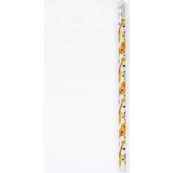 ΜUSIC GIFT Μολύβι με Γόμα Guitar 4C Pearl White (Tεμάχιο)