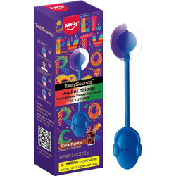 AMOS TASTY SOUNDS LOLLIPOP COLA 12g