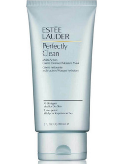 Estee Lauder Perfectly Clean Multi-Action Creme Cleanser/Moisture Mask for Dry Skin 150ml