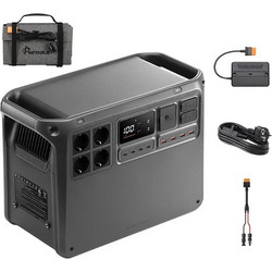 DJI Power 2000 & Solar Panel 100W & Adapter MPPT & Cable MC4