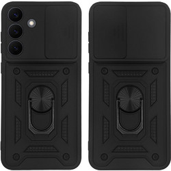 Sonique Ring Armor CamPro Θήκη Black (Samsung Galaxy S26 Plus)